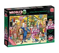 Wasgij Christmas 21 A Very Merry Makeover 2 x 1000 Piece Jigsaw Puzzle