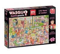 Wasgij Destiny, 170 Year Special Edition - 1000 Piece Jigsaw Puzzles for Adults - Fun, Challenging & Brainteasing Adults Jigsaw Puzzle - Puzzle the Future - 100% Recycled Cardboard - 1000pcs - Jumbo