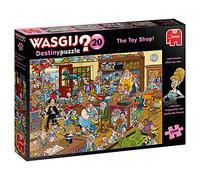 Wasgij Destiny 20, The Toy Shop - 1000 Piece Jigsaw Puzzles for Adults - Colourful, Fun, Challenging & Brainteasing Adults Jigsaw Puzzle - Puzzle the Future, 100% Recycled Cardboard, 1000pcs - Jumbo