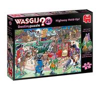 Wasgij #21 HIGHWAY HOLD-UP Destiny Puzzle. 1000 Pieces. By Jumbo. New / Sealed