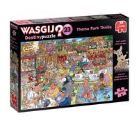 Wasgij Destiny 23 Theme Park Thrills Jigsaw Puzzle (1000 Pieces) (1000 Pieces)