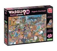 Wasgij Destiny 26, Organic Overload - 1000 Piece Jigsaw Puzzles for Adults - Fun, Challenging & Brainteasing Adults Jigsaw Puzzle - Puzzle the Future - 100% Recycled Cardboard - 1000pcs - Jumbo
