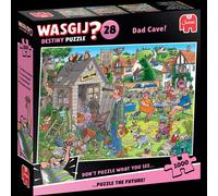 Jumbo Jigsaw Puzzle Wasgij Destiny 28 Dad Cave – 1000 pieces, 100% Recycled Cardboard, Colourful