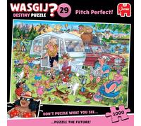 Wasgij Destiny 29, Pitch Perfect - Unique 1000 Piece Jigsaw Puzzle for Adults - Colourful, Puzzling, Challenging & Brainteasing Adult Jigsaws - 100% Recycled Cardboard 1000Pc Puzzles - Jumbo