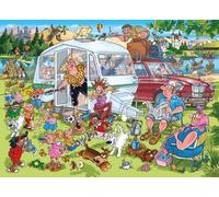 Wasgij Destiny 29, Pitch Perfect - Unique 1000 Piece Jigsaw Puzzle for Adults - Colourful, Puzzling, Challenging & Brainteasing Adult Jigsaws - 100% Recycled Cardboard 1000Pc Puzzles - Jumbo