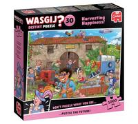 Wasgij Destiny 30, Harvesting Happiness - Unique 1000 Piece Jigsaw Puzzles for Adults - Colourful, Fun, Challenging & Brainteasing 1000 Pc Adults Jigsaw Puzzle - 100% Recycled Cardboard - Jumbo