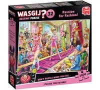 Wasgij Destiny 32, Passion for Fashion - 1000 Piece Adult Jigsaw Puzzles | Challenging, Brainteasing, Funny 1000 Pc Adult Puzzle - Large FSC Certified Jigsaw - Birthday & Christmas Gift - 68 x 49 cm