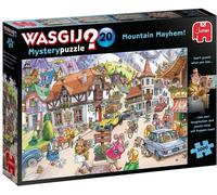 Wasgij Mystery 20 Mountain Mayhem! 1000 Piece Jigsaw Puzzle Jumbo Multi One Size
