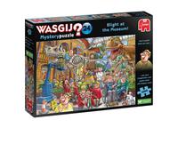 Wasgij Mystery 24, Blight at the Museum - 1000 Piece Jigsaw Puzzles for Adults - Challenging & Brainteasing Adults Jigsaw Puzzle - Puzzle What Happens