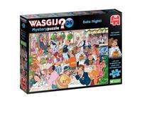 Wasgij Mystery 26, Date Night! - 1000 Piece Jigsaw Puzzles for Adults - Fun Challenging & Brainteasing Adults Jigsaw Puzzle - Puzzle What Happens Next - 100% Recycled Cardboard - 1000pcs - Jumbo