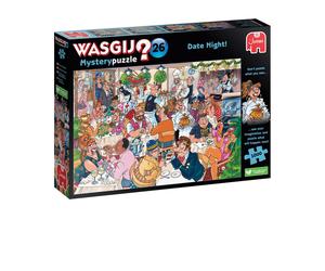 Wasgij Mystery 26, Date Night! - 1000 Piece Jigsaw Puzzles for Adults - Fun Challenging & Brainteasing Adults Jigsaw Puzzle - Puzzle What Happens Next