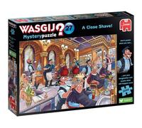 Wasgij Mystery A CLOSE SHAVE Unique 1000 Piece Jigsaw Puzzle