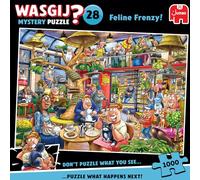 Wasgij Mystery 28 - Feline Frenzy! (1000 pieces)