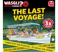 Wasgij Pieces of Evidence 1 The Last Voyage Murder Mystery Jigsaw Puzzle Set