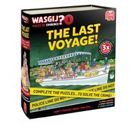 Wasgij Pieces of Evidence 1 The Last Voyage Murder Mystery Jigsaw Puzzle Set