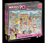 Wasgij Retro Destiny 9 Super Models Jigsaw Puzzle (1000 Pieces)