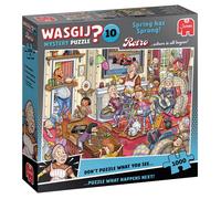 Wasgij Retro Mystery 10-spring Has Sprung! () Puzzle 1000 Pieces Multicolor Kids
