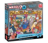 Wasgij Retro Mystery 9 Great Train Robbery! (1000 Pieces) (1110100504) Puzzle Multicolor Kids