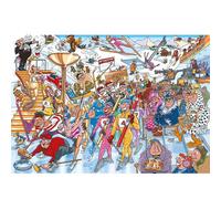 Jigsaw Puzzle - Wasgij - Mystery 22 - WINTER GAMES - 1000 Pieces