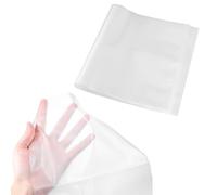 Wash Away Stabilizer for Embroidery Crystal Clear, 10" x 3 Yards Water Soluble PVA Film Topping Roll, Cornstarch Based Eco Film for Machine Embroidery, Hand Sewing Pattern Transfer & FSL