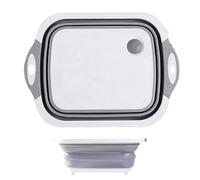 Wash Basin - Cutting Bowl | Multi Functional Sink - Drainage Design Feature, Vegetable Meat Fruit Washing Home Cooking Bathroom Camping Outdoor