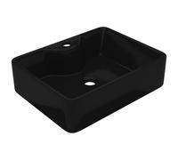 Wash Basin Faucet Hole 48x37x13.5cm Ceramic Home Bow Multi Colours vidaXL