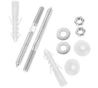 Wash Basin Fixing Kit Extended 10x120mm Bolts for Stable Installation