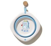 Wash Basin - Foldable Wash Bowl | Multi-Function Open Home Storage Bins, Space Saving Retractable Portable Lanyard Design Bathing Sturdy Basin Bowl for Daily Face Hand Washing