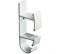 Wash Basin Holder Wall Mounted No Drill Bathroom Rack | Space Aluminum Basin Storage Shelf, Double Tier Wash Bowl Rack with Mounting for Bathroom Bath Items Towels and Accessories