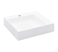 Wash Basin Mineral Cast/Marble Cast White Countertop Sink Multi Sizes vidaXL