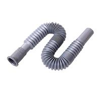 Wash Basin Pipe Plumbing Kitchen Sewer Pipe Flexible Bathroom Sink Drains Downcomer Hose Waste Overflow Home Sewer Extension Flexible Sink Drain for Bathroom Drain Hose for Washer Machine