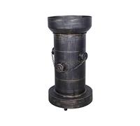 Wash Basin with Faucet, Retro Fire Hydrant American Style Iron Sink for Indoor and Outdoor (Color : Red Copper) (Copper)