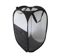 Wash Basket Folding Laundry Hamper Freestanding Polyester Space Saving Mesh Laundry Basket Household Supplies Clothes Basket Laundry Cabinet