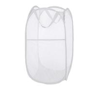 Wash Basket Laundry Hamper Large Capacity Wear Resistant Breathable Reinforced Handle Good Load-bearing Item Storage Nylon Folding Type Dirty Laundry Cabinet