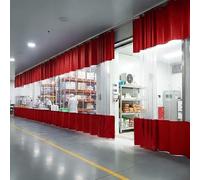 Wash Bay Curtains,Heavy-Duty PVC Industrial Partition Curtain, Two-Tone Car Wash Bay Divider, Transparent Tarpaulin for Patios, Decks, Porches - 2x4m Durable and Versatile Solution