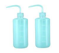 Wash Bottles 500ml Squeeze Washing Bottle Succulent Watering Bottle, Water Irrigation Squeeze Sprinkling Can Plastic Wash Plant 2pcs BlueWash