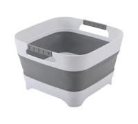 Wash Box Basin - Foldable Basin for Multi Purpose Tasks | Rubber Build with Foldable Form Feature Function, Lightweight Design, Perfect for Sink, Laundry, Camping, Picnic