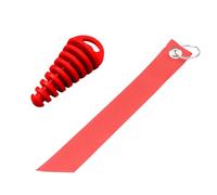 Wash Dirtbike Plug: Waterproof Exhaust Cover, Engine Protective Tool, Keychain Included For Ease Of Use | Motorcycle Accessory With Feathers For 2 C Bikes