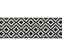 Wash + Dry Door Mat Surface: 100% Polyamide, black, 60 x 180