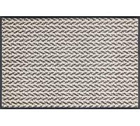 Wash+Dry Doormat, Polyamide Back: Nitrile Rubber, Brown, 50 x 75 cm (Rechteckig)