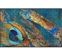 Wash+Dry Doormat, Polyamide Back: Nitrile Rubber, Multicoloured, 75 x 120 cm