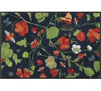wash+dry Garden Bee Doormat 50 x 75 cm Washable Indoor and Outdoor Use