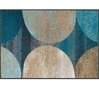 Wash+Dry Doormat, Polyamide, Blue, 60 x 85 cm (Rechteckig)