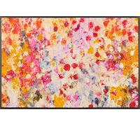 wash+dry Doormat Wild Summer 50 x 75 cm Colourful Washable for Indoor and Outdoor Use