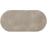 wash+dry Doormat with Sand Twist Design 70 x 150 cm Washable Inside and Outside