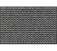 Wash+Dry Duo Pepper Doormat 40 x 60 cm, Washable for Indoor and Outdoor Use, Grey