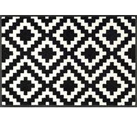 Wash + Dry Mat 50 x 75 cm Black | Washable inside and outside