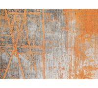 Wash&Dry rustic door mat, Acrylic, Orange, 170 x 240 x 0.9 cm