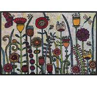 Wash+Dry Doormat, Polyamide Back: Nitrile Rubber, Multicoloured, 50 x 75 cm