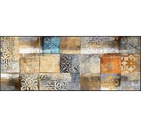 Wash+Dry Tilea Door Mat, 75 x 190 cm, Washable Inside and Outside